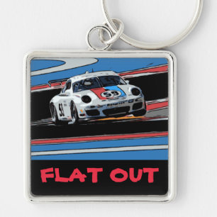 FLAT UIT SLEUTELHANGER