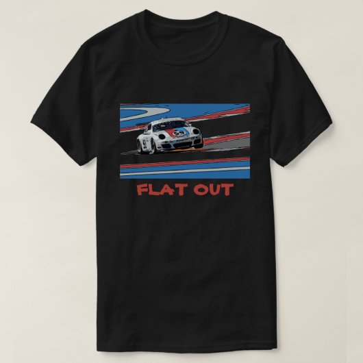 FLAT UIT T-SHIRT (Design voorkant)