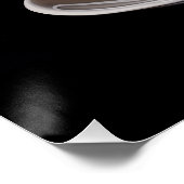 Flat White Koffiekunst Perfect Poster (Hoek)