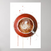 Flat White Poster (Voorkant)