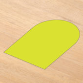 Flat Yellow Background – Back-to-School Texture Acryl Uitnodigingen (Laagn)