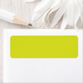 Flat Yellow Background – Back-to-School Texture Etiket