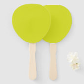 Flat Yellow Background – Back-to-School Texture Handwaaier (Voorkant en achterkant)