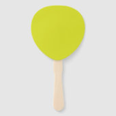 Flat Yellow Background – Back-to-School Texture Handwaaier (Voorkant)