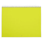 Flat Yellow Background – Back-to-School Texture Kalender (Hoes)