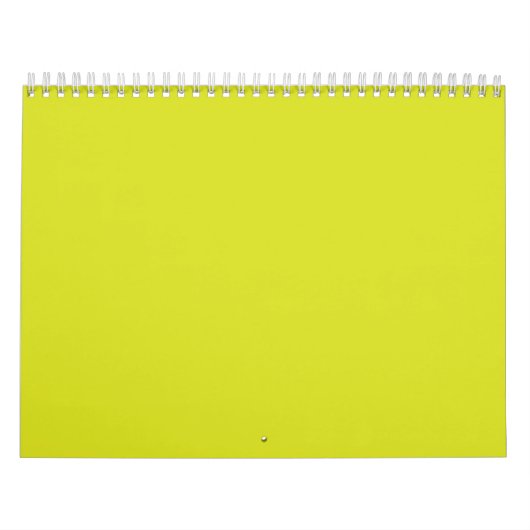 Flat Yellow Background – Back-to-School Texture Kalender (Hoes)
