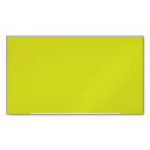 Flat Yellow Background – Back-to-School Texture Magnetisch Visitekaartje (Voorkant)