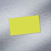 Flat Yellow Background – Back-to-School Texture Magnetisch Visitekaartje (Voorbeeld)
