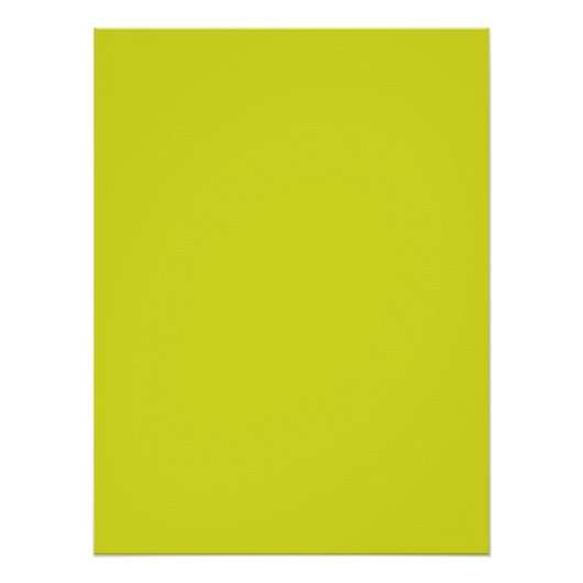 Flat Yellow Background – Back-to-School Texture Perfect Poster (Voorkant)