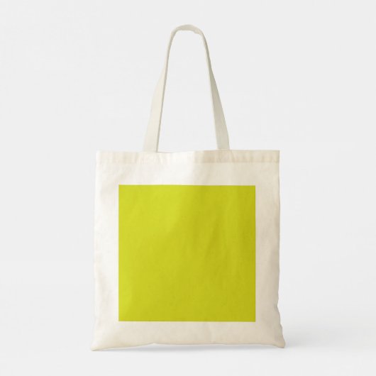 Flat Yellow Background – Back-to-School Texture Tote Bag (Achterkant)