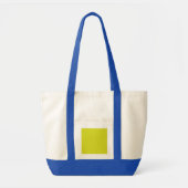 Flat Yellow Background – Back-to-School Texture Tote Bag (Voorkant)