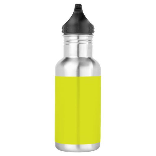 Flat Yellow Background – Back-to-School Texture Waterfles (Rechts)