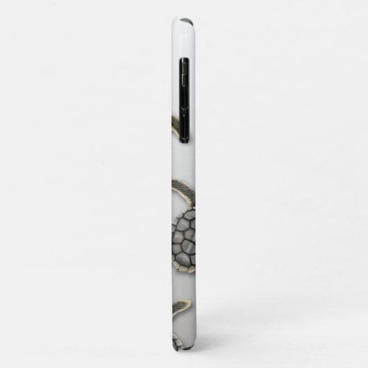 Flatback Zee Turtle iPhone Case (Achterkant/links)