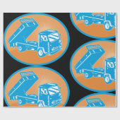 Flatbed Truck Cadeaupapier (Vlak)