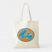 Flatbed Truck Tote Bag (Achterkant)