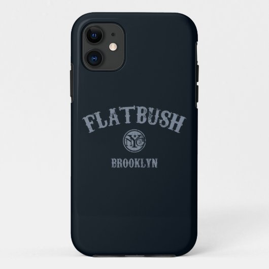 Flatbush Brooklyn New York telefoonhoesje Case-Mate iPhone Case (Achterkant)