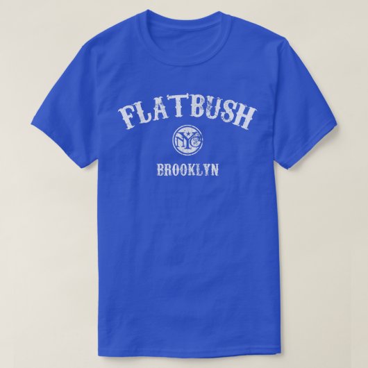 Flatbush Brooklyn  stijl T-shirt (Design voorkant)
