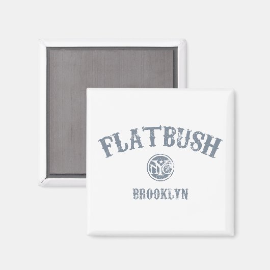 Flatbush Magneet (Voorkant / Achterkant)