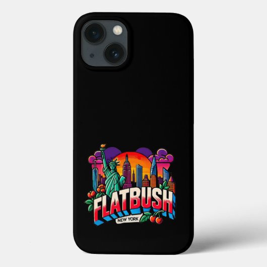 Flatbush, New York Case-Mate iPhone Case (Achterkant)