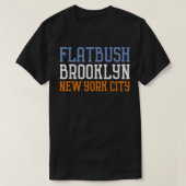Flatbush NYC Brooklyn T-shirt (Design voorkant)