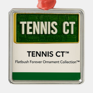 Flatbush straat Kerstversiering Metalen Ornament