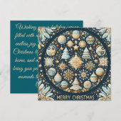 flatcard feestdagenkaart (Voorkant / Achterkant)