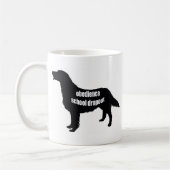 Flatcoat Retriever Koffiemok (Links)