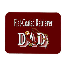 Flatcoated Retriever Dad Magneet