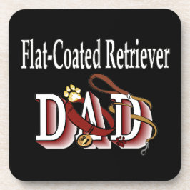 Flatcoated Retriever Dad Onderzetter