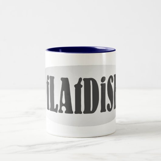 fLAtDiSk-Mok Tweekleurige Koffiemok (Center)