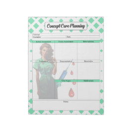 Flateer jezelf niet _ Concept Care Planning Notitieblok