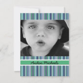 Flatfoto afspelen Hartelijk dank. Bedankkaart (Voorkant)