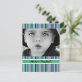 Flatfoto afspelen Hartelijk dank. Bedankkaart (Staand voorkant)