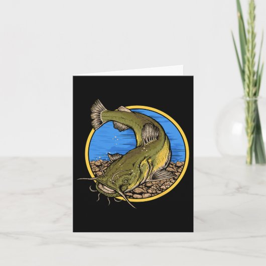 Flathead Catfish Fishing  Kaart (Voorkant)