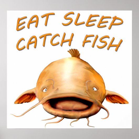 Flathead Catfish Poster (Voorkant)