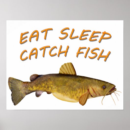 Flathead Catfish Poster (Voorkant)