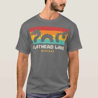 Flathead Lake Monster Montana Folklore T-shirt