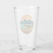 Flathead Lake Montana Boating Vist Emblem Glas (Achterkant)