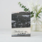 Flathead Lake, Montana Briefkaart (Staand voorkant)