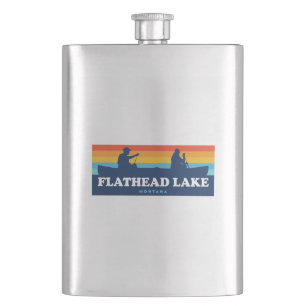 Flathead Lake Montana kano Flacon