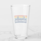 Flathead Lake Montana kano Glas (Achterkant)
