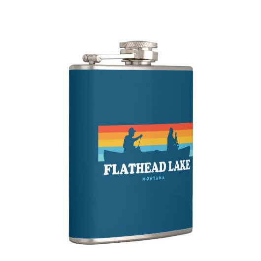 Flathead Lake Montana kano Heupfles (Rechts)