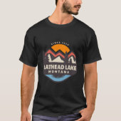 Flathead Lake Montana T-shirt (Voorkant)