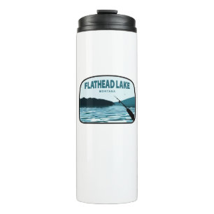 Flathead Lake Montana Vistehengel Thermosbeker