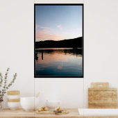 Flathead Lake op Sunset Poster (Keuken)