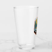 Flathead National Forest Montana Emblem Glas (Rechts)