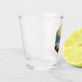 Flathead National Forest Montana  Emblem Shot Glas (Links)