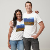 Flathead Valley Montana Pompoenenveld T-shirt (Unisex)