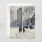 FLATIRON BOUWT NIEUWE GORKSTAD BRIEFKAART (Voorkant / Achterkant)