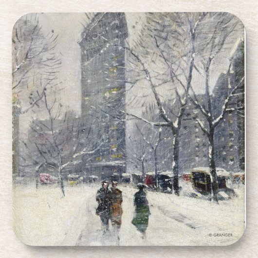 FLATIRON BOUWT NIEUWE GORKSTAD DRANKJES ONDERZETTER (Voorkant)